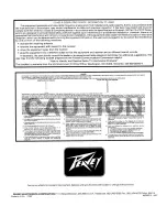 Предварительный просмотр 8 страницы Peavey RMC 4512 User Manual