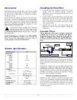 Предварительный просмотр 2 страницы Peavey Rock-ola Slimline SL-3 Setup And Installation Manual