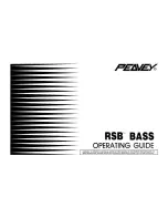 Peavey RSB-Bass User Manual preview