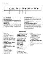 Предварительный просмотр 3 страницы Peavey RTD 215 Operating Manual