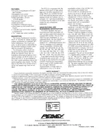 Preview for 2 page of Peavey RTD 31 Specifications