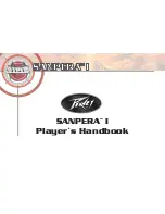 Предварительный просмотр 1 страницы Peavey SANPERA I Player'S Handbook