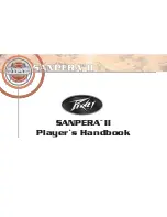 Предварительный просмотр 1 страницы Peavey Sanpera II Player'S Handbook