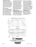 Preview for 2 page of Peavey SP 218 Specifications