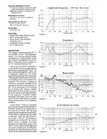 Предварительный просмотр 2 страницы Peavey SP 2G Specification Sheet