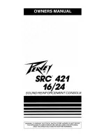 Peavey SRC 421 Owner'S Manual preview