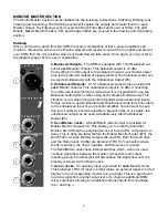 Preview for 5 page of Peavey SRM Series Owner'S Manual