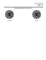 Preview for 7 page of Peavey SSE 6 Specifications