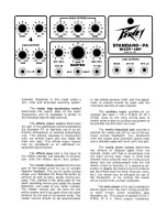 Preview for 3 page of Peavey Standard PA Owner'S Manual