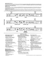 Preview for 3 page of Peavey StudioPro 112 User Manual