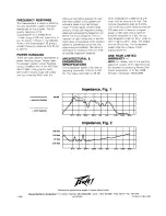 Preview for 2 page of Peavey Subcompact 15 Specification Sheet