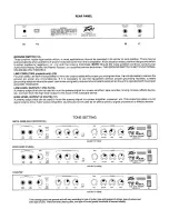 Предварительный просмотр 3 страницы Peavey T.B. RAXX Owner'S Manual