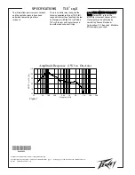 Preview for 2 page of Peavey TLS 115X Specifications