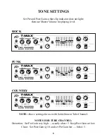 Предварительный просмотр 8 страницы Peavey TMax Supplementary Manual