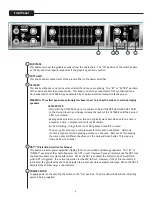 Preview for 9 page of Peavey Tour 450 Operating Manual