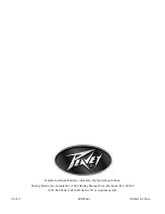 Preview for 20 page of Peavey Tour TKO 115 Operating Manual