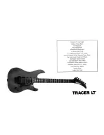 Предварительный просмотр 2 страницы Peavey Tracer LT Operating Manual