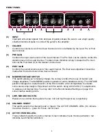 Предварительный просмотр 6 страницы Peavey Transtube 258 EFX Operation Manual