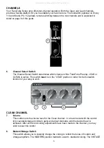 Предварительный просмотр 5 страницы Peavey TransTube Bandit 112 Operating Manual