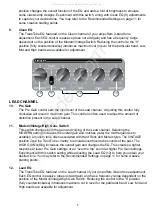 Предварительный просмотр 6 страницы Peavey TransTube Bandit 112 Operating Manual