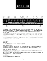 Предварительный просмотр 3 страницы Peavey Transtube Envoy 110 Operating Manual