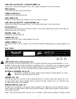 Предварительный просмотр 4 страницы Peavey Transtube Envoy 110 Operating Manual