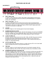 Preview for 34 page of Peavey Transtube Series 212 EFX Operation Manual