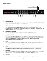 Предварительный просмотр 4 страницы Peavey Triple XXX Operating Manual