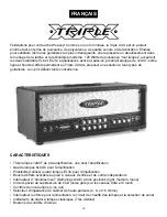 Предварительный просмотр 18 страницы Peavey Triple XXX Operating Manual