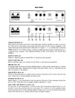 Предварительный просмотр 5 страницы Peavey Triumph TriumphPAG 60 Operating Manual