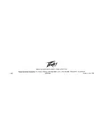 Предварительный просмотр 20 страницы Peavey Ultra 120 Operating Manual