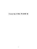 Peavey UMA 150T II User Manual предпросмотр