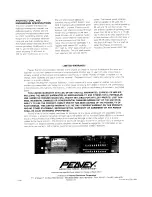 Предварительный просмотр 2 страницы Peavey UMA 35 T Specifications