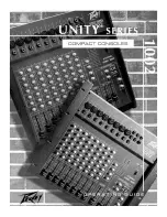 Peavey Unity Series 1002 Operating Manual preview