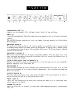 Preview for 3 page of Peavey Valverb Operating Manual