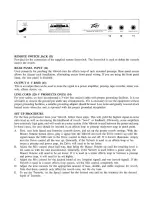 Preview for 4 page of Peavey Valverb Operating Manual