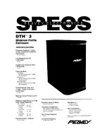 Peavey VB -3 Specification Sheet preview