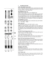 Preview for 7 page of Peavey Versamix User Manual