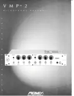 Peavey VMP 2 Operating Manual предпросмотр