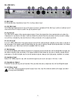 Предварительный просмотр 8 страницы Peavey Vocal 100 User Manual