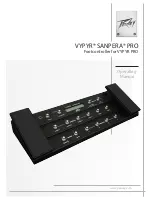 Предварительный просмотр 1 страницы Peavey VYPYR SANPERA PRO Operating Manual