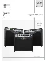 Предварительный просмотр 1 страницы Peavey Vypyr VIP 1 Operating Manual