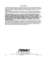 Preview for 2 page of Peavey WFM 1 Specifications