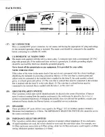 Предварительный просмотр 7 страницы Peavey Wiggy Operating Manual