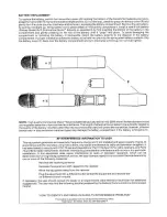 Предварительный просмотр 7 страницы Peavey Wireless Performer Owner'S Manual