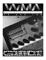 Peavey WMA 150 Installation And Instruction Manual предпросмотр