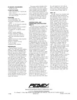 Preview for 2 page of Peavey WMA 150 Specification Sheet