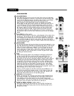 Предварительный просмотр 6 страницы Peavey XR 1212 Operating Manual