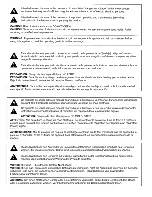 Preview for 2 page of Peavey XR 1600F Operating Manual