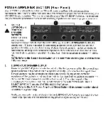 Preview for 5 page of Peavey XR 1600F Operating Manual